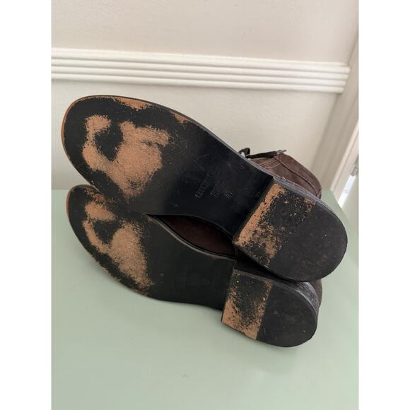 Diesel Men's Size 13 US 47 EU VGC Brown Soft Suede & Leather Desert Ankle Boots - Picture 4 of 5